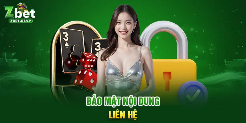 Bảo mật nội dung liên hệ