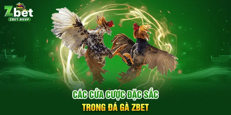 Các cửa cược đặc sắc trong đá gà ZBET