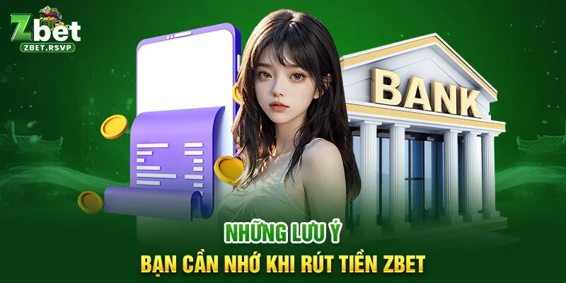 Những lưu ý bạn cần nhớ khi rút tiền ZBET